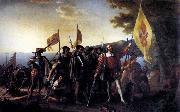 John Vanderlyn Columbus Landing at Guanahani, 1492 oil painting artist